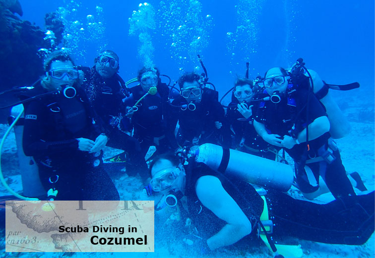 Scuba Diving in Cozumel